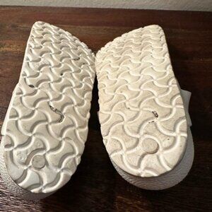 Birkenstock Eva white rubber Sandals size 38/7-7.5